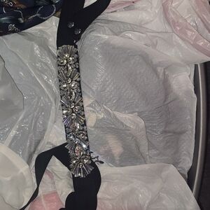 Torrid Rhinestone Embellished Sttetch Belt 2x
